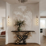 Curved / Arched Feature Wall Customization  CNC Forming  Factory Pre‑Assembly for Fast Install