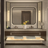 Bespoke Bathroom Vanity  Moisture‑Resistant  Optional Stone Countertop & Mirror Cabinet