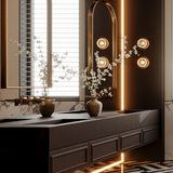 Bespoke Bathroom Vanity  Moisture‑Resistant  Optional Stone Countertop & Mirror Cabinet