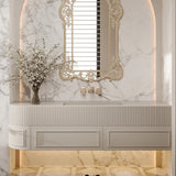 Bespoke Bathroom Vanity  Moisture‑Resistant  Optional Stone Countertop & Mirror Cabinet